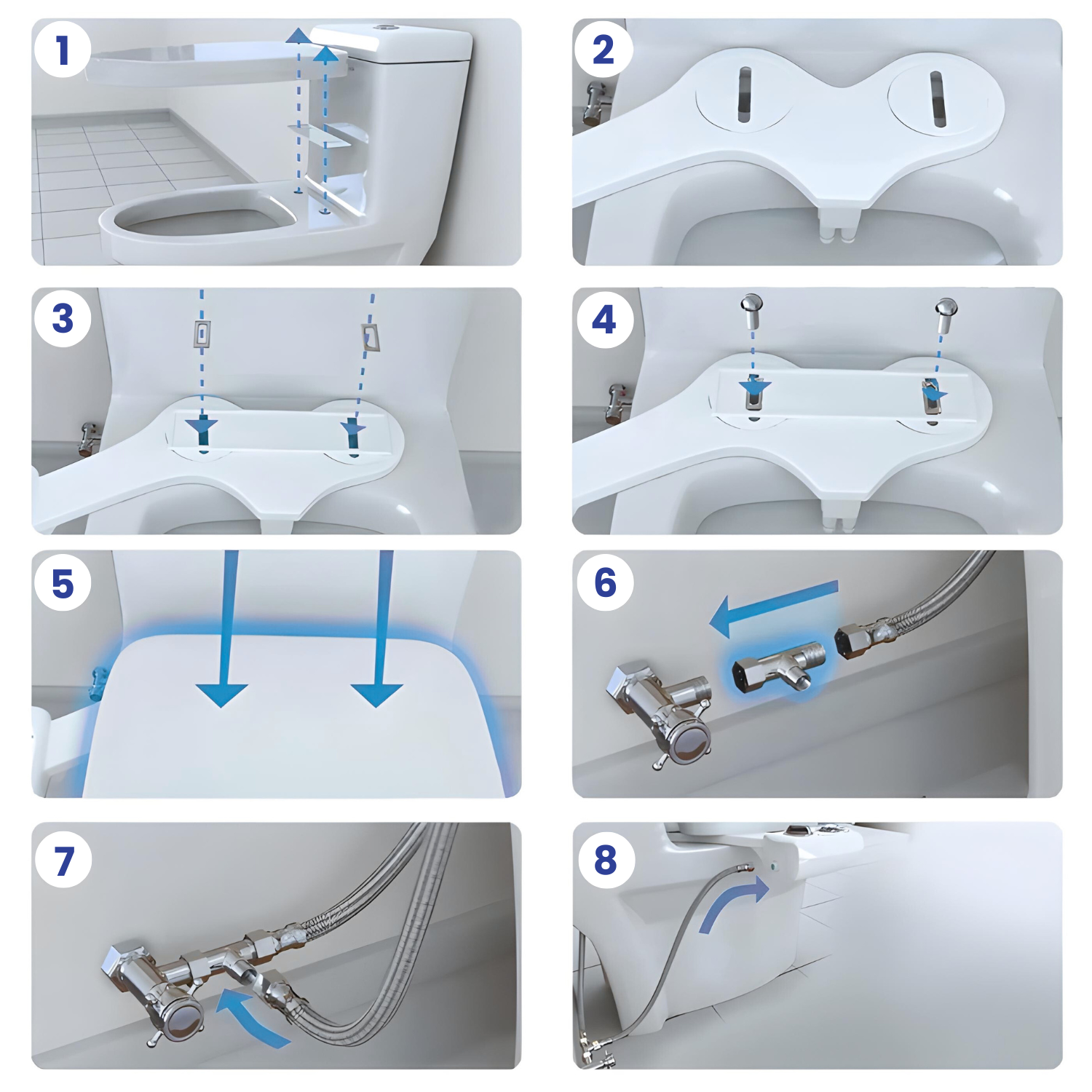 Bidet Seat Toilet Attachment | Non-Electric