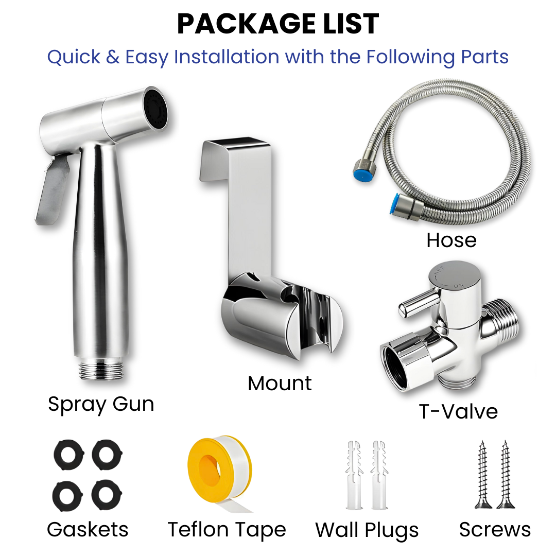 Handheld Bidet Sprayer Toilet Attachment