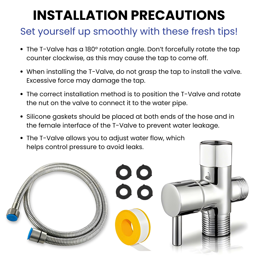 Handheld Bidet Sprayer Toilet Attachment